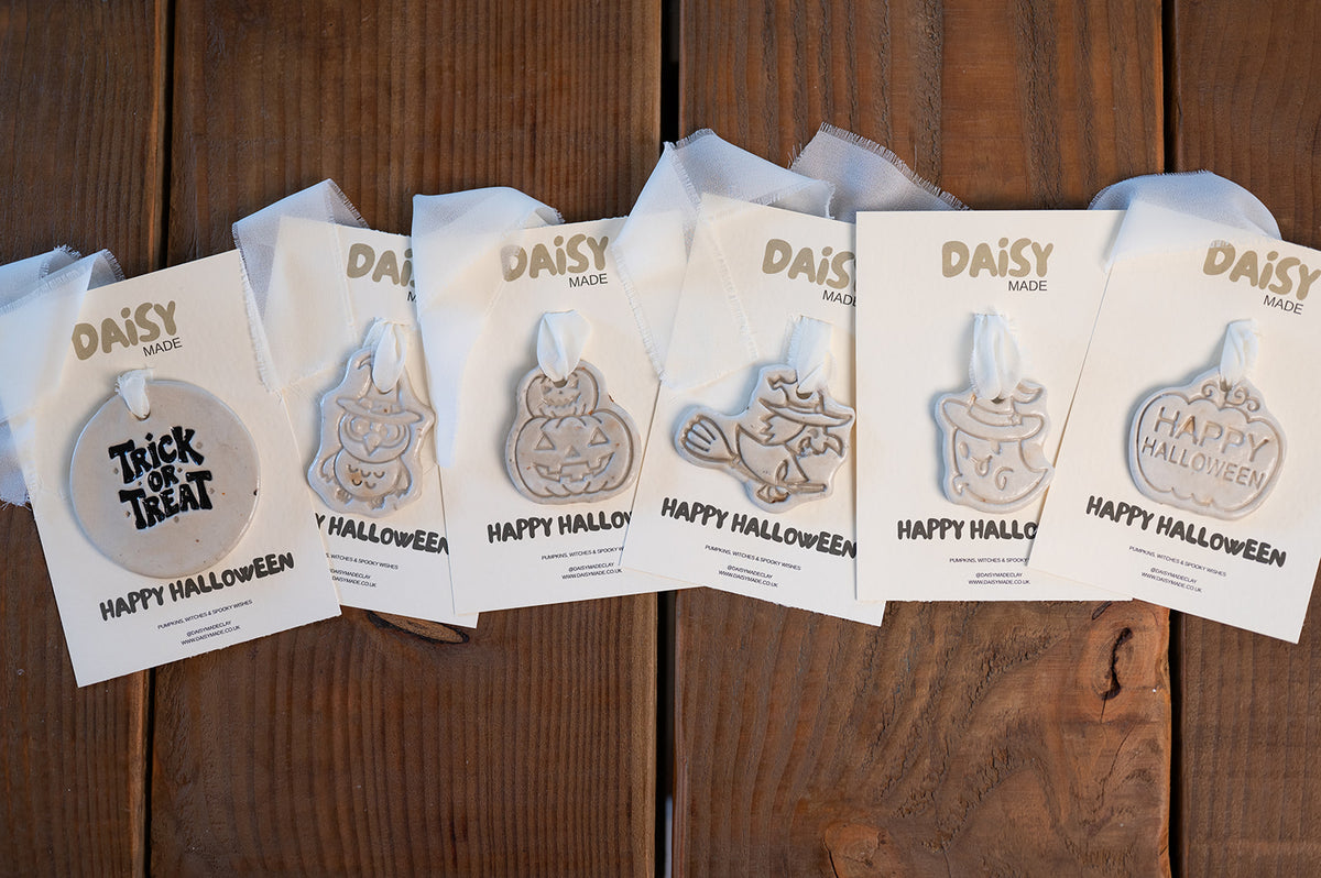 Halloween Clay Hanging Decorations