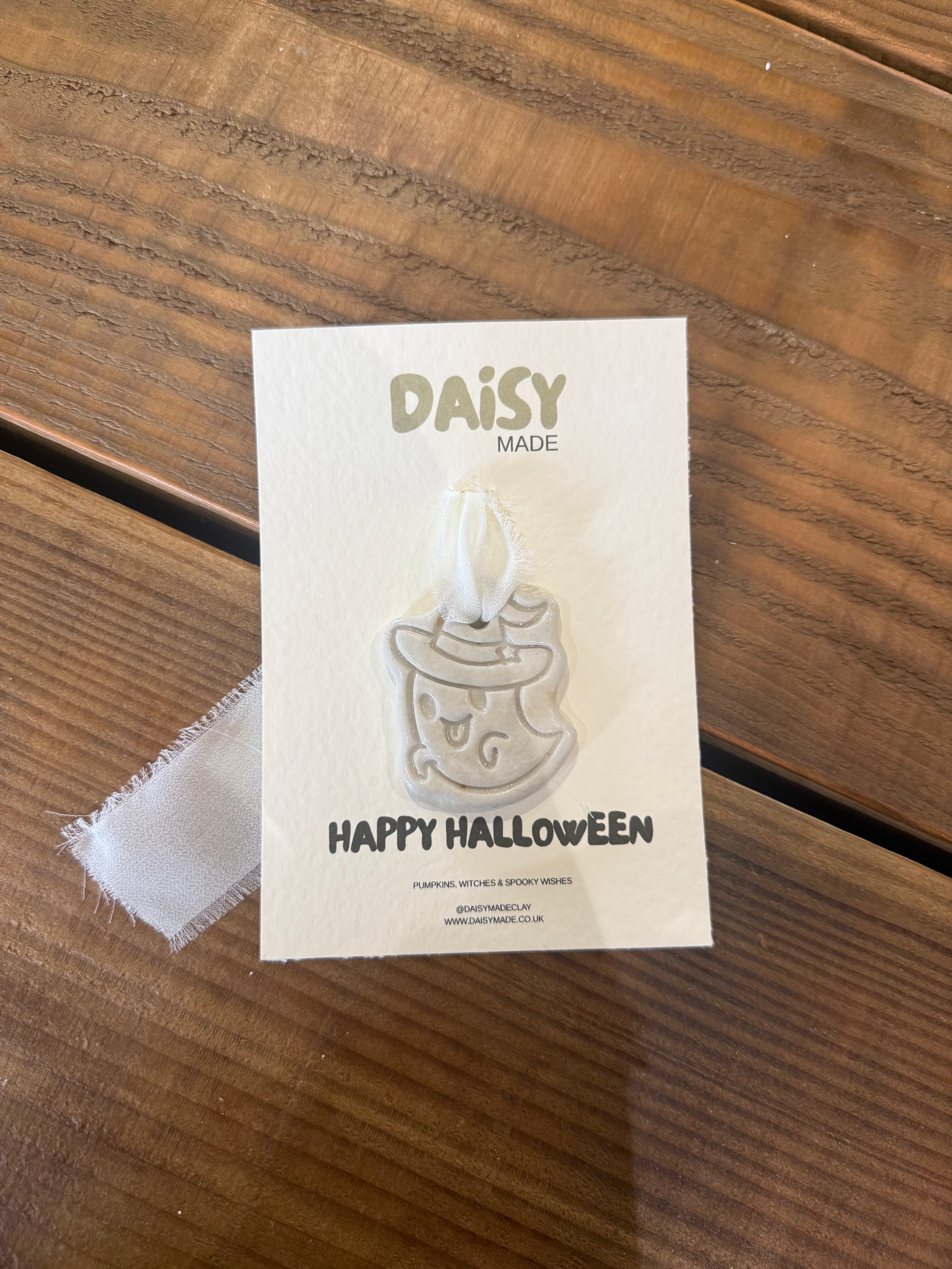Halloween Clay Hanging Decorations